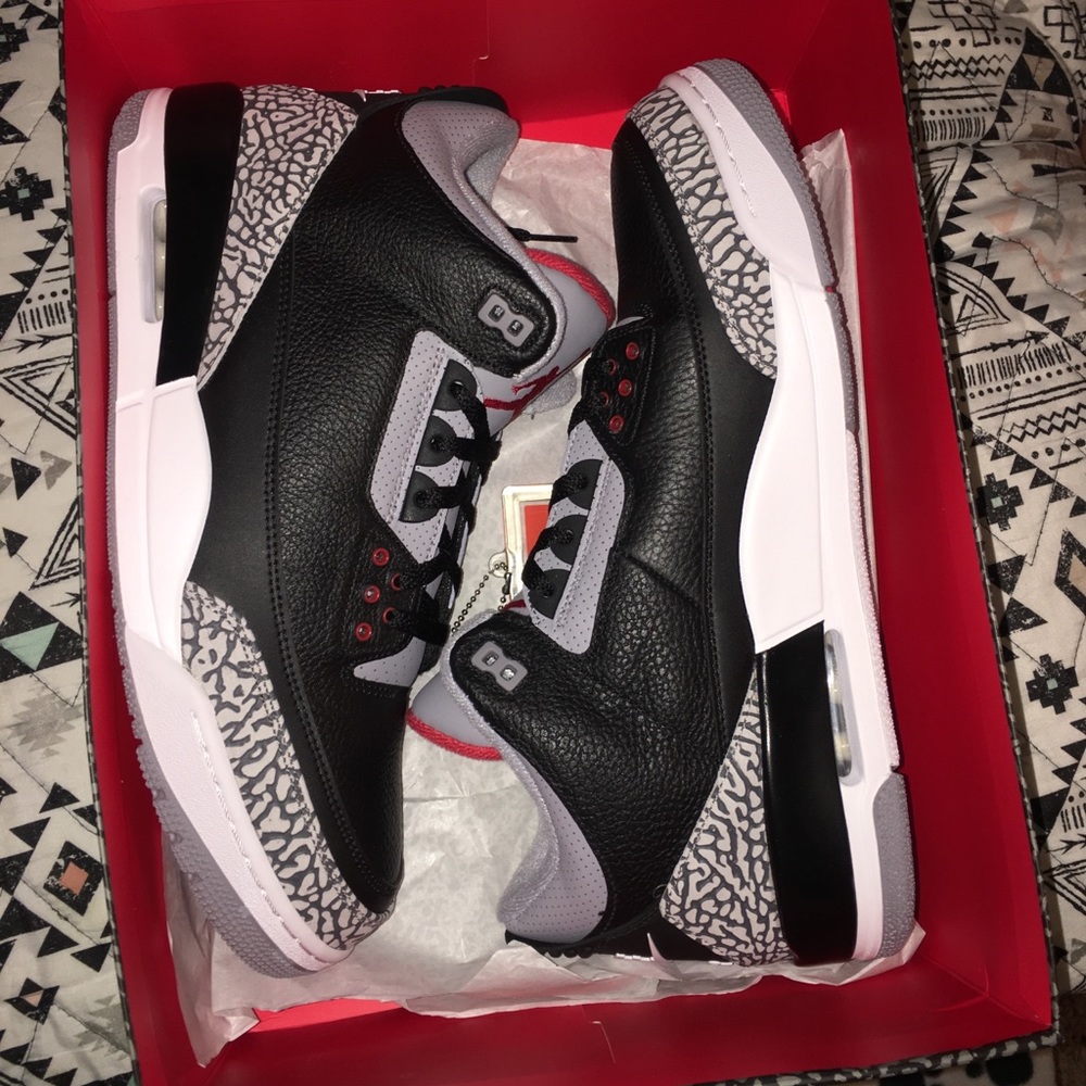 📸 Air Jordan 3 Retro | OG Black Cement - Picture 2 of 4